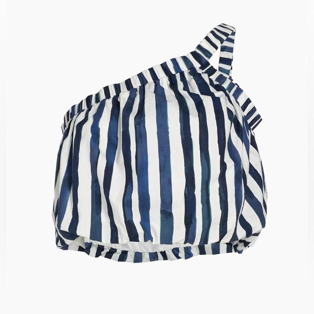 Giselle Striped Cropped Top